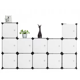  MAXXLLC gardrób 140 x 107 x 47 cm fekete