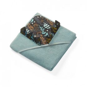   Baba törölköző kapucnival - Terry fürdőruha sündisznó tüskékkel gombócokkal