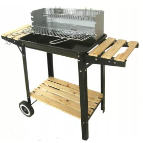   Faszenes grill - MCC Trading International faszén grill 48 x 28,5 cm