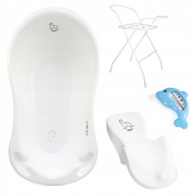 Baba fürdőkád - Fürdőkészlet kád 86cm lapsi 4 elem