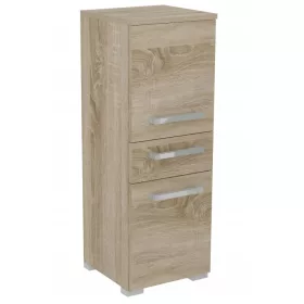 Fürdőszoba szekrény 2+1 Sonoma színes könyvespolc