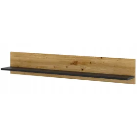    Polcos laminált lap Bim Furniture 120 x 16 cm kézműves tölgy