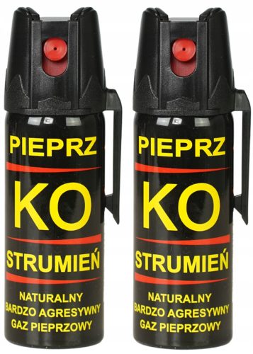 Könny spray - Borsgáz a gél patakban KO jet 50 ml - 2 db