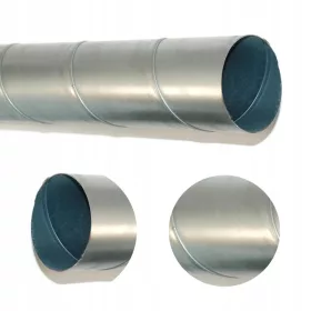   Légcsatorna - SPIRO CSŐ 100 mm MEREV SZELLŐZŐ csatorna 3 m