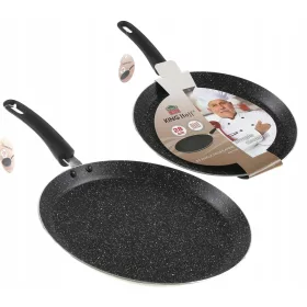    Kinghoff palacsintasütő serpenyő palacsintához, tojáshoz és palacsintához, 28 cm, márvány