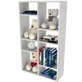   Könyvespolc a gyerekszobába - Könyvkönyv Pala 60x100 cm fehér