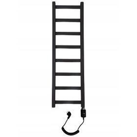    ELEKTROMOS FŰTÉS LÉTRA függőleges 450W DEX 990/300 MAT FEKETE