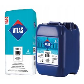   Kétkomponensű azonnali vízszigetelés Woder Duo 24 kg száraz ATLAS