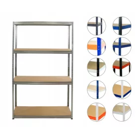 Fém raktári polc 180 x 120 x 50 cm