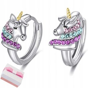   Gyermek fülbevaló - Selyem radír a hajhoz rózsaszín szatén scrunchie