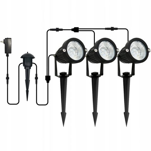  13,5 W-os reflektor, 3 db fehér
