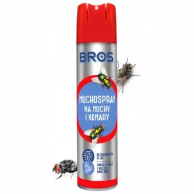 Aeroszol szúnyogok és legyek ellen Bros 750 ml