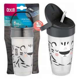  Lovi junior kupa szívószállal 350ml 14m+