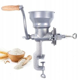   Konyhai daráló - Kézi öntöttvas gabonadaráló Bemeneti átmérő: 9 cm