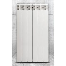    Faral Alba alumínium radiátor 1276 W fehér 560 x 880 x 95 mm - oldalsó csatlakozás