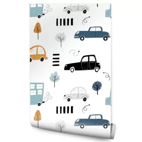 Háttérkép fiúszoba CARS fák díszítésére