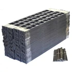   Szegély a kerthez - Kerti gyep széle 45 mm 50 m + 150 horgony