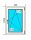 Ablak - PVC Windows 500x1000 ru, jobbra