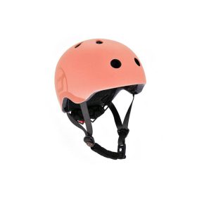   Gyermek sisak - Scoot and Ride sisak S-M gyermekek számára 3+, őszibarack