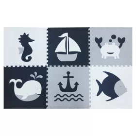  HABSZŐNYEG 6EL EVA PUZZLE 120 x 180 VASTAG XXL