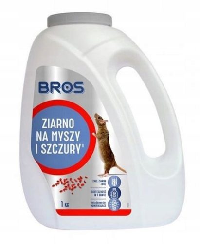 Egerek és patkányok elleni védelem - Egér és patkányok 1 kg bros