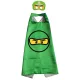 Unisex gyerek jelmez - Öltözködő ruházat ninjago zöld köpenymaszk