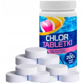   Medence kémia - Gamix Multi Tabs klór medence tablettákhoz 200 g 1 kg