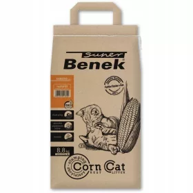   Alom nyulaknak és kis rágcsálóknak - Certech Super Benek Corn Cat természetes 14L kavics