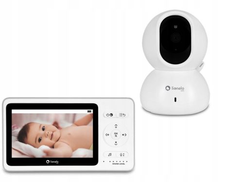  Lionelo Babyline 8.2 fehér elektronikus dada