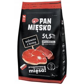  Pan Mięsko kutyaeledel, marha- és kecskehús, 9kg
