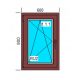 Ablak - PVC ablakpárkány belső arany tölgy 25 x 120