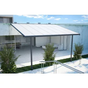  TERRASZ PERGOLA ALUMÍNIUM KERTI LATA 3x4,4 m