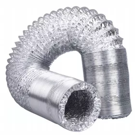   Légcsatorna - FLEX alumínium spiro FLEXIVA 100 szellőzőcső