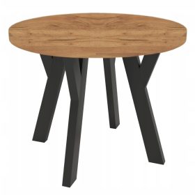 Irodai könyvespolc szalon Oliv 2d White Sonoma tölgy