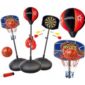  3 az 1-ben KOSÁRlabda DART DARTS BOKSZTÁSKA 3805