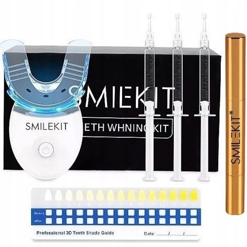  Fogfehérítő készlet SMILEKIT LED lámpával