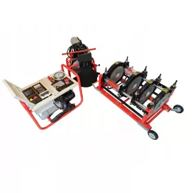   Professzionális HJC-160 hidraulikus tompahegesztő gép PP PE HDPE PVDF csövekhez