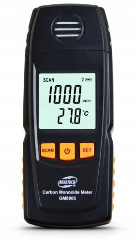 Benetech 1000PPM GM8805 GM33B szén-monoxid érzékelő