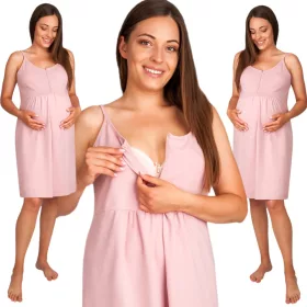   Szoptatós hálóing - Marysia Rose/MD etetés Hightgown etetés céljából