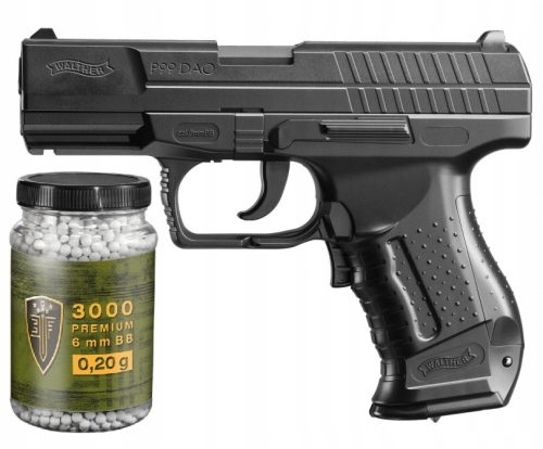 Airsoft fegyver - ASG elektromos pisztoly 6 mm -es golyókhoz + tartozékokhoz