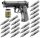 Airsoft fegyver - Pepple gázkészlet Klever ko stream 50ml 2 db