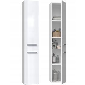   FÜRDŐSZOBAI SZEKRÉNY KÖNYVTARTÓ POSTA NEL IV FEHÉR KOSÁR