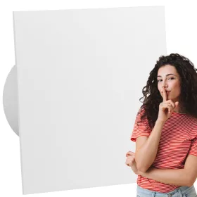   Fürdőszoba ventilátor - Háztartási fali ventilátor Prim 21x21 fi 150 LE hullám