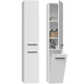 kétajtós VERA komód, 150 cm, polcok