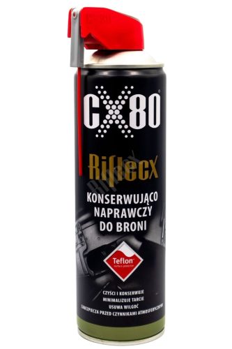 Tartozékok vadászfegyverek tisztításához - Riflecx tartósítószer fegyverek teflon 500ml