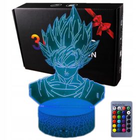   Gyermek éjszakai lámpa - Songo Dragon Ball 3D LED USB éjszakai lámpa