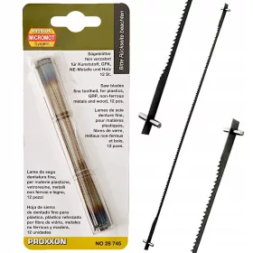   Fűrészek, fűrészlapok - Proxxon 28745 haj pengék kis fogak 12el