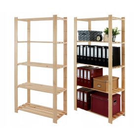  Fa játék könyvespolc 170X80X38 5db