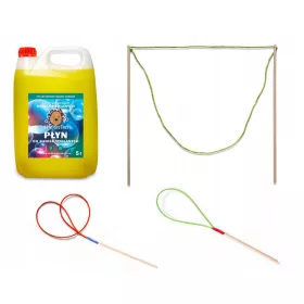 Folyékony szappanbuborék 5 liter + 3 buborékrúd