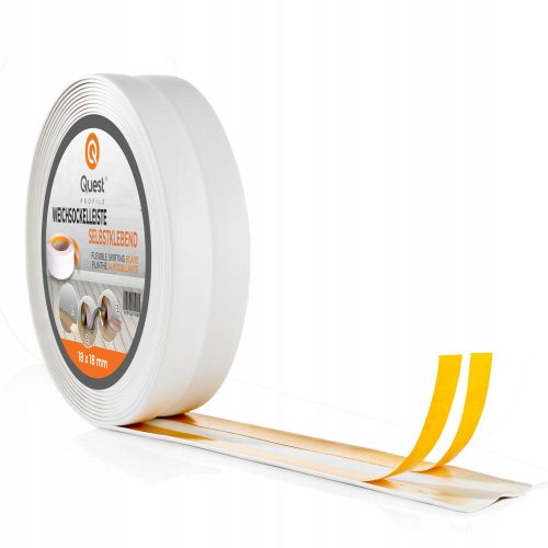 Questprofil PVC szalag 30 x 30, hossza 500 cm, fehér